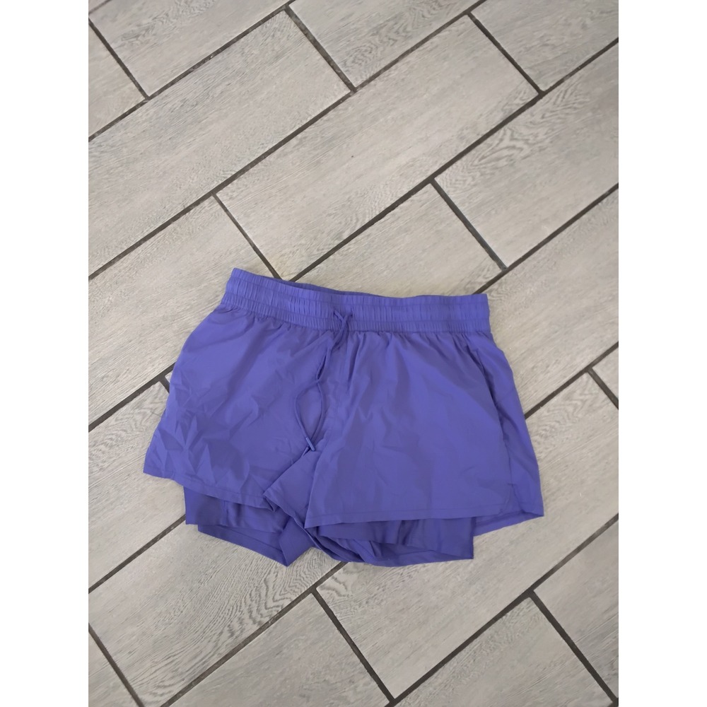 Spyder Activewear Women's‎ Running Shorts Purple Athletic Drawstring Large